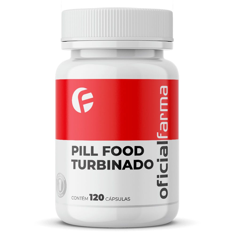 Pill Food Turbinado 120 C&aacute;psulas