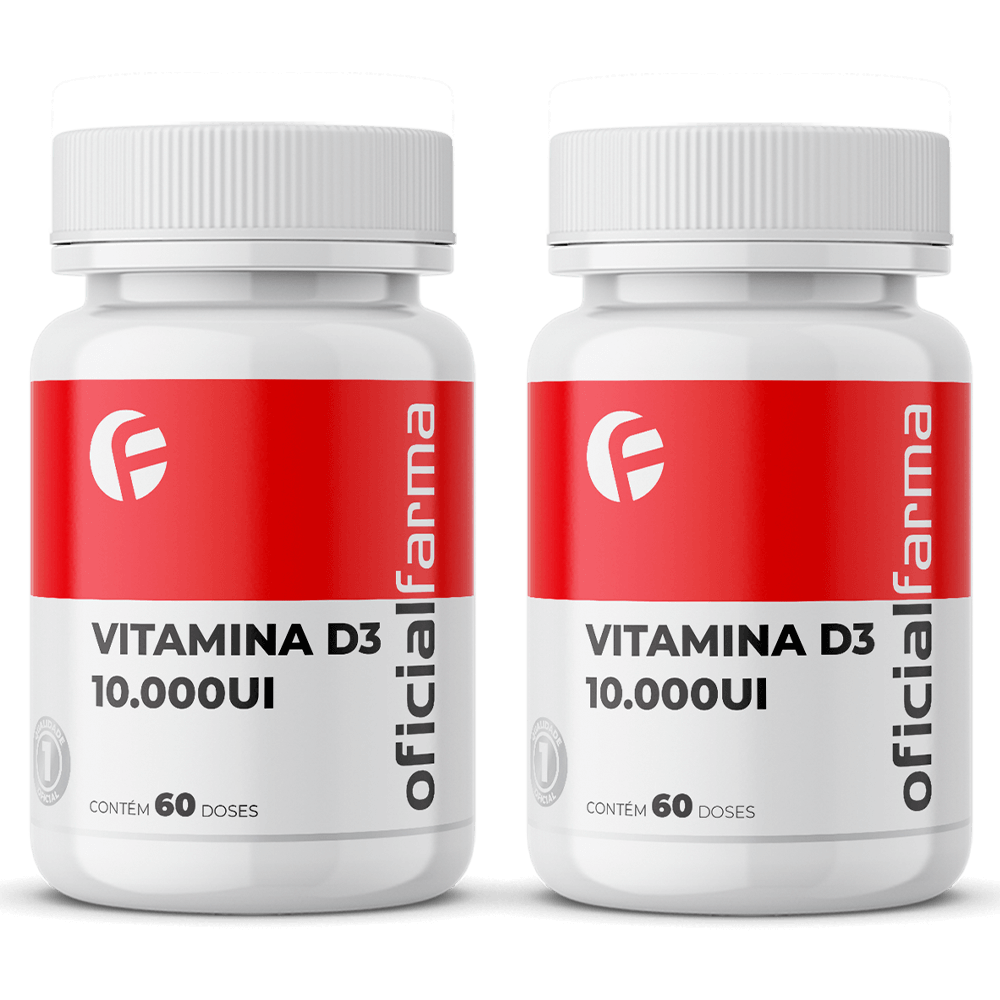 2 Vitaminas D3 10.000UI 60 Doses
