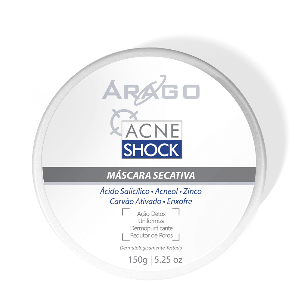 AcneShock  - M&aacute;scara Secativa Facial 150g
