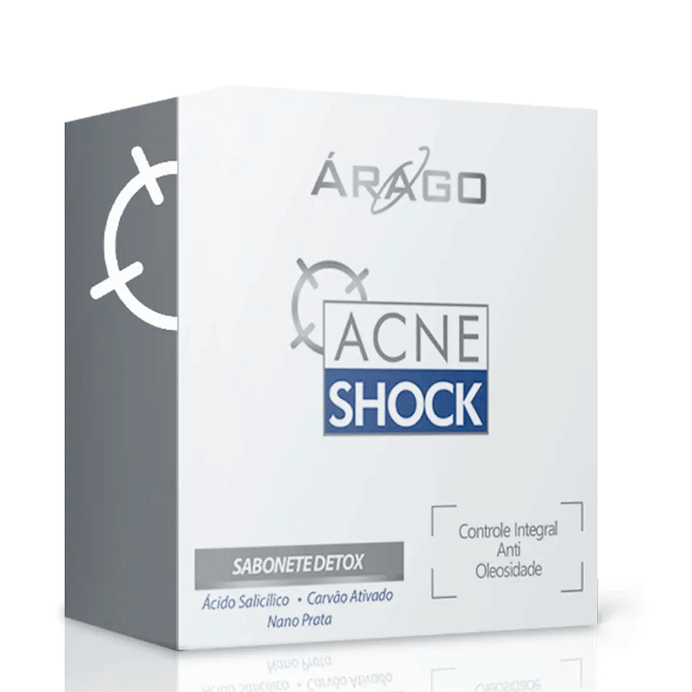 AcneShock - Sabonete Secativo Detox em Barra 90g