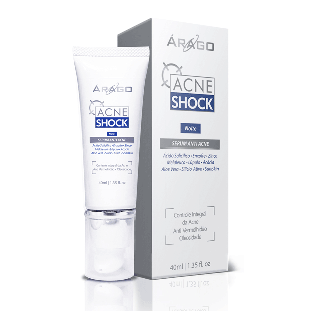 AcneShock - S&eacute;rum Anti Acne Noite 40ml
