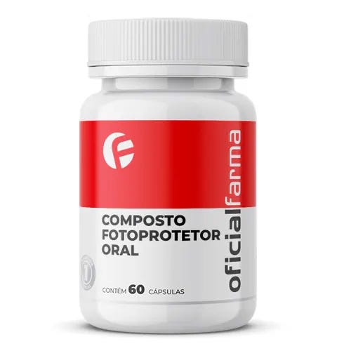 Composto Fotoprotetor Oral 60 C&aacute;psulas