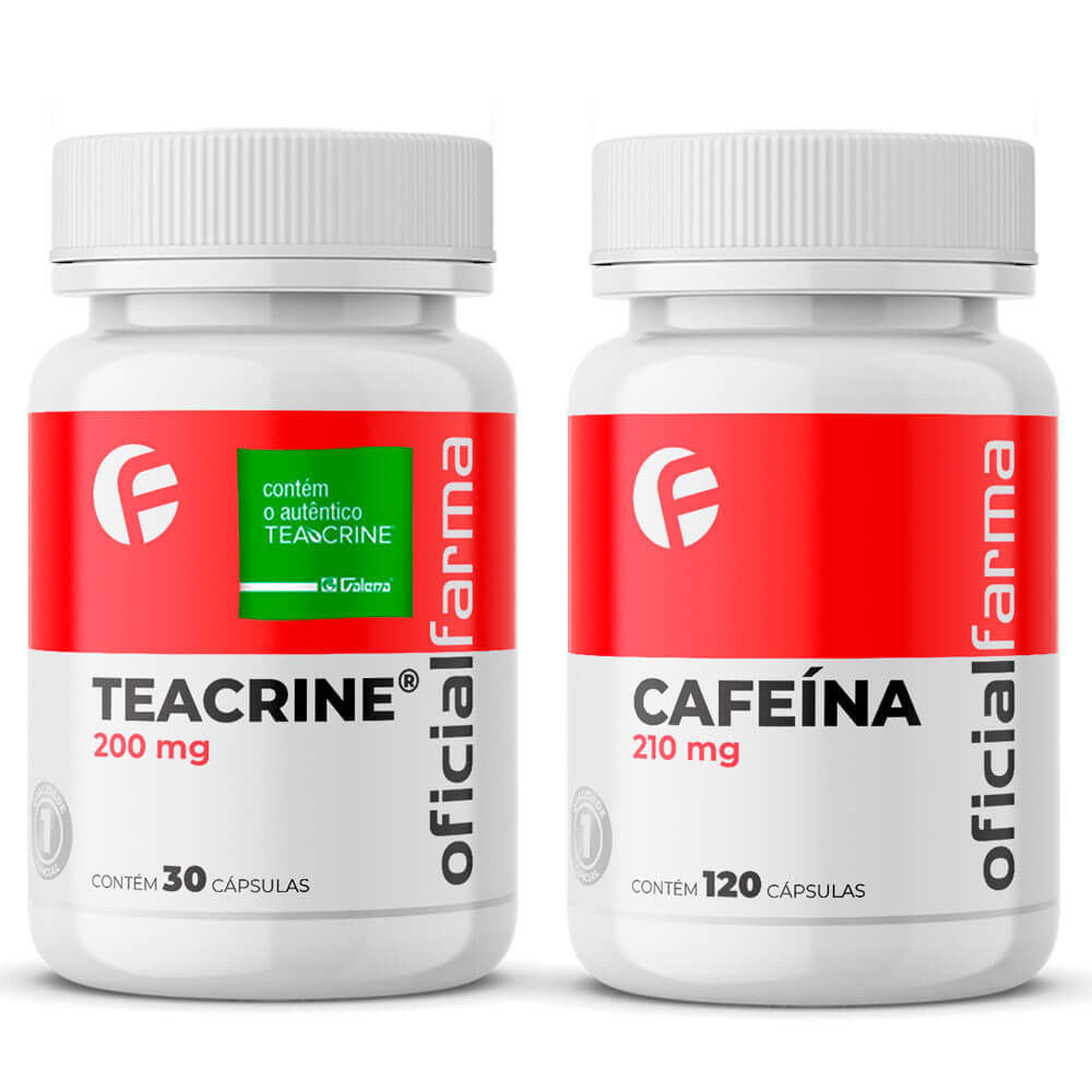 Reduz Fadiga - Cafe&iacute;na + Teacrine