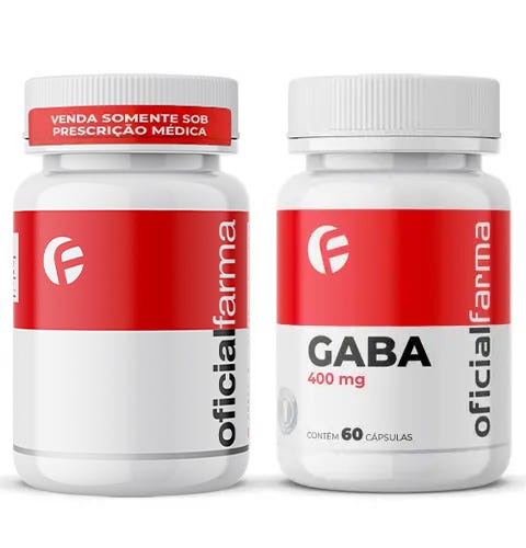 Melatonina 3mg 100 Doses + Gaba 400mg 60 C&aacute;psulas