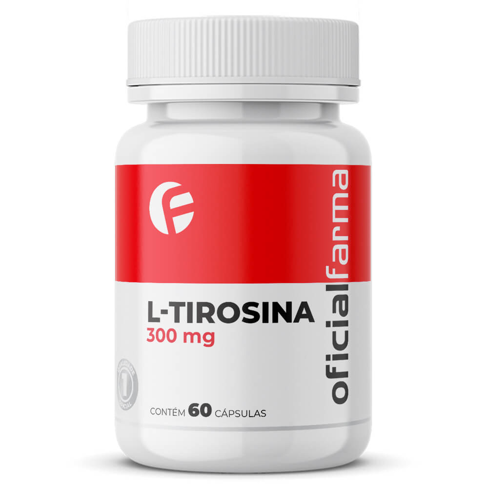 L-Tirosina 300Mg 60 C&aacute;psulas