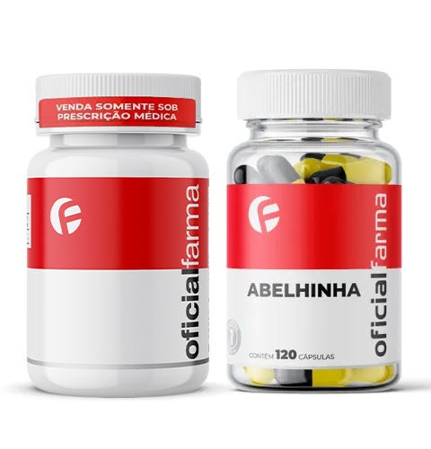 Orlistat 120Mg 30 C&aacute;psulas + Termog&ecirc;nico Abelhinha 120 C&aacute;psulas