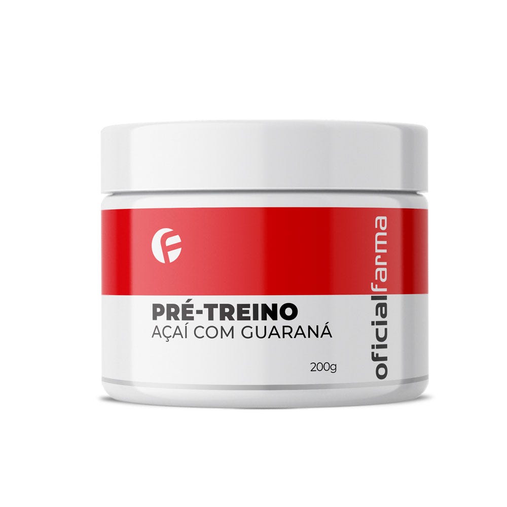Pr&eacute;-treino A&ccedil;a&iacute; Com Guaran&aacute; 200G