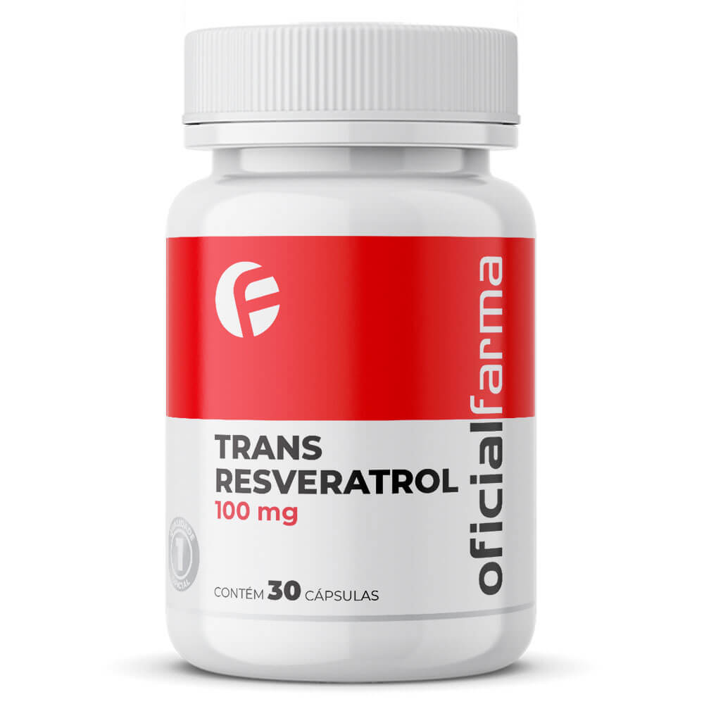 Trans Resveratrol 100mg 30 C&aacute;psulas